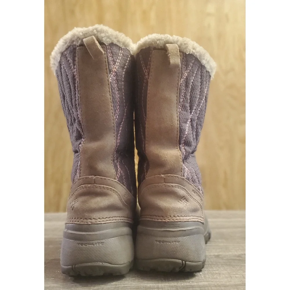 Columbia‎ Canyon Lace Up Winter Boots Youth Size 3 Brown